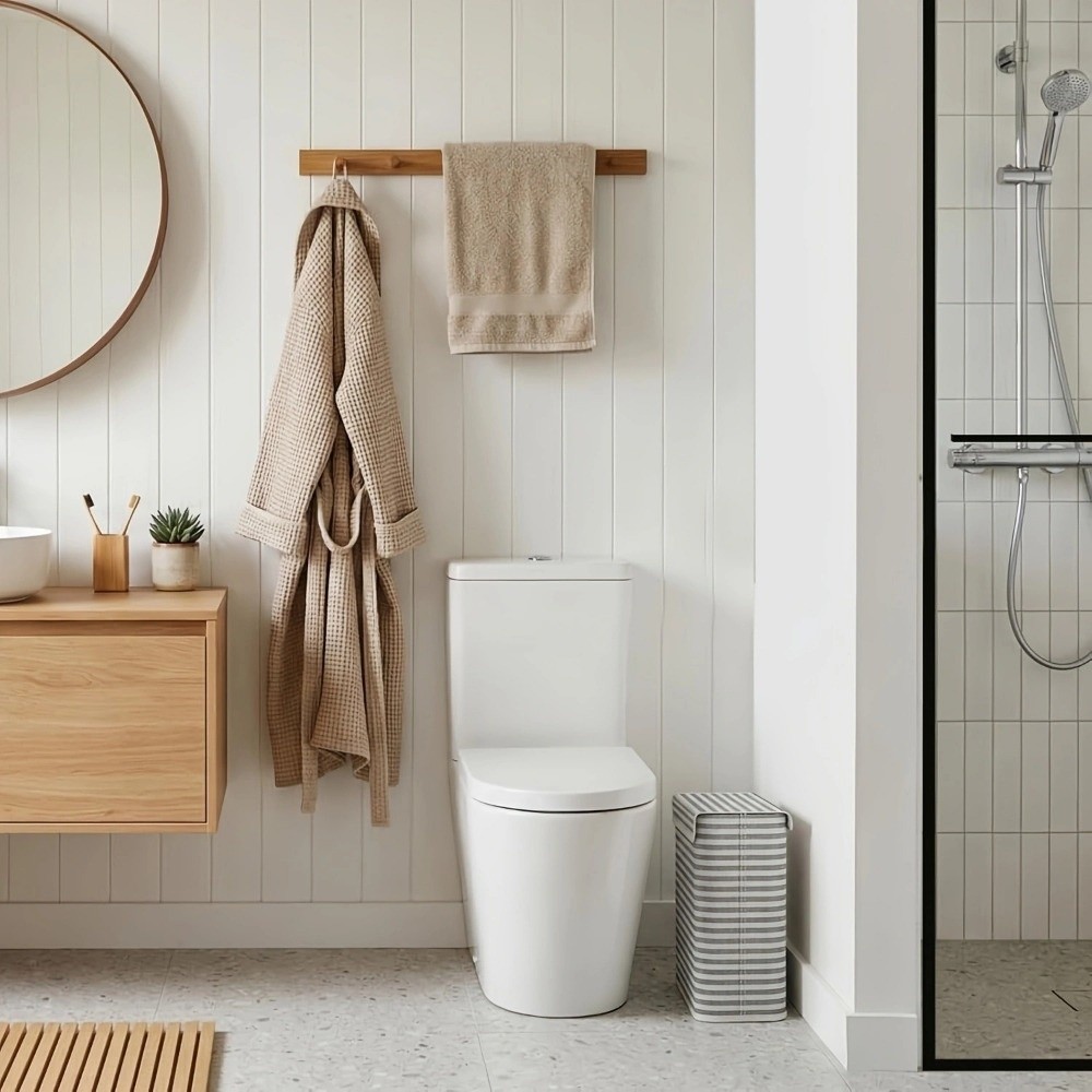 Toilet Paper Holder - Suporte Dobrável para Papel Higiênico com
