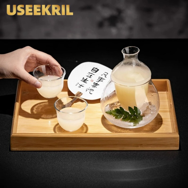 Yamazaki Home Bathroom Storage - Pote de vinho de gelo japonês,