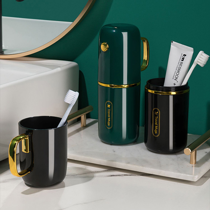 Toothbrush Holder Set - Suporte de copo para escova de