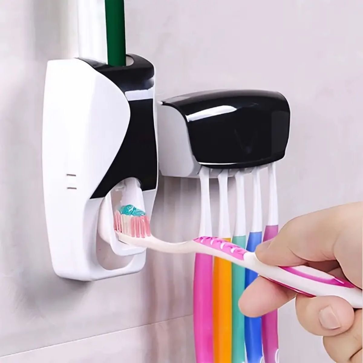 Toothbrush Holder Set - 1 conjunto de dispensador automático de