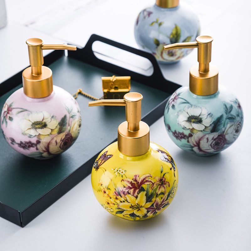 Home Center Bathroom Accessories - Sub-garrafa de cor cerâmica para decoração,