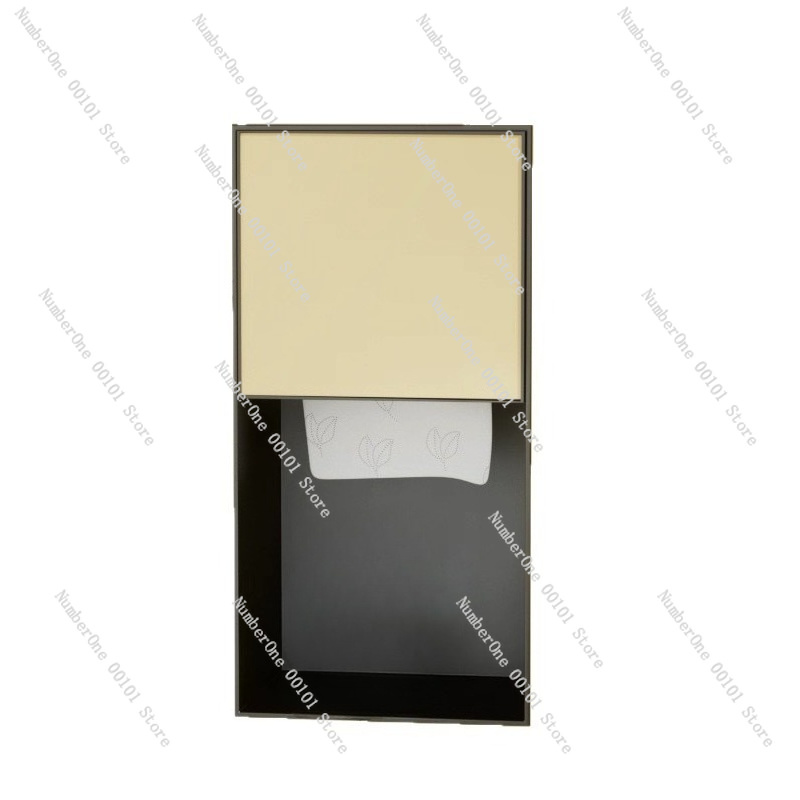 Toilet Paper Holder - Lixeira de Embutir em Aço Inoxidável
