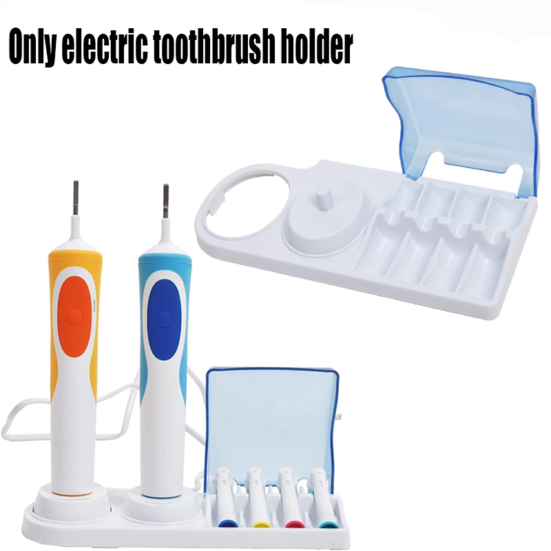Toothbrush Holder Set - NOVO Suporte de Plástico Portátil para