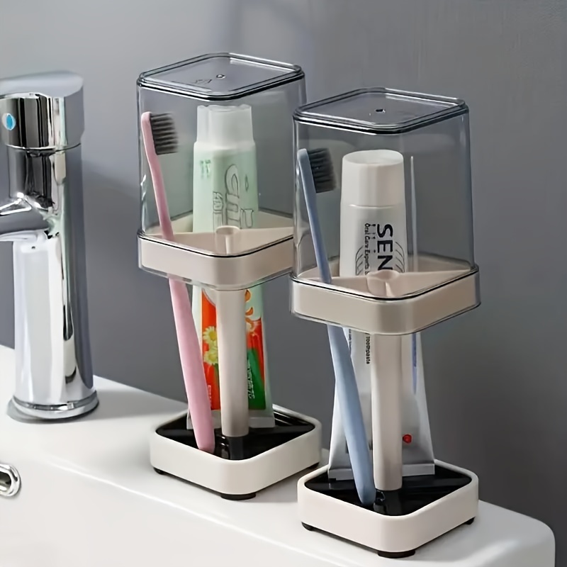 1 suporte de escova de dentes  - Toothbrush Holder Set avaliação e preço