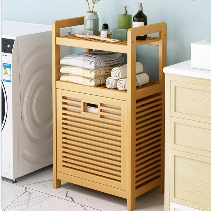 Cesto de Roupa Suja de Bambu c - Home Bathroom Ventilation avaliação e preço
