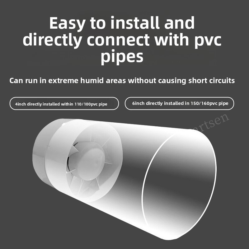 4/6 Polegada ventilador de dut - Home Bathroom Ventilation avaliação e preço