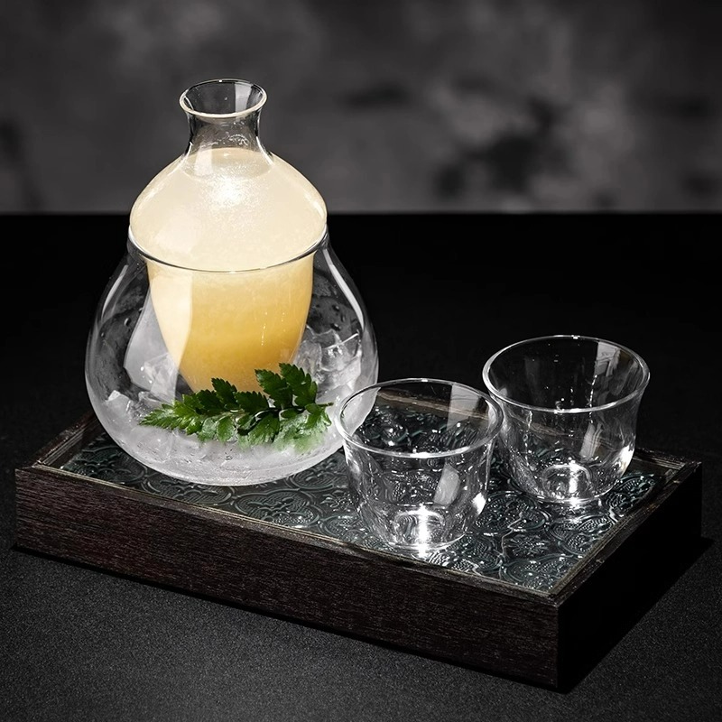 Pote de vinho de gelo japonês, - Yamazaki Home Bathroom Storage avaliação e preço