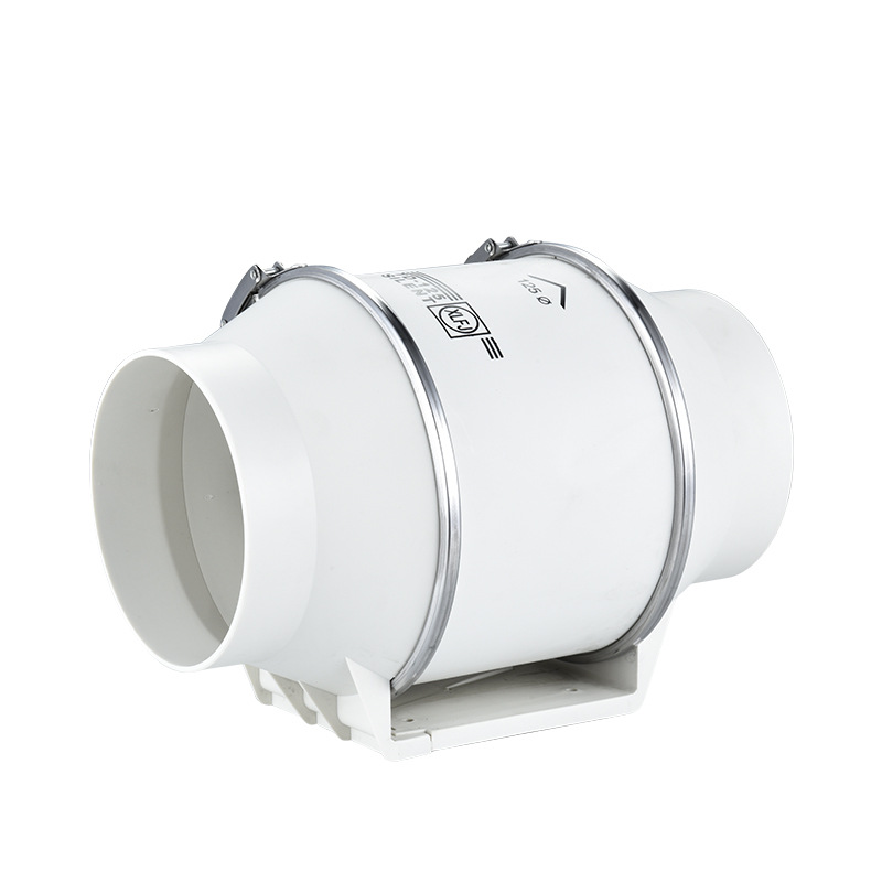 Silencioso Inline Pipe Duto Fa - Home Bathroom Ventilation avaliação e preço