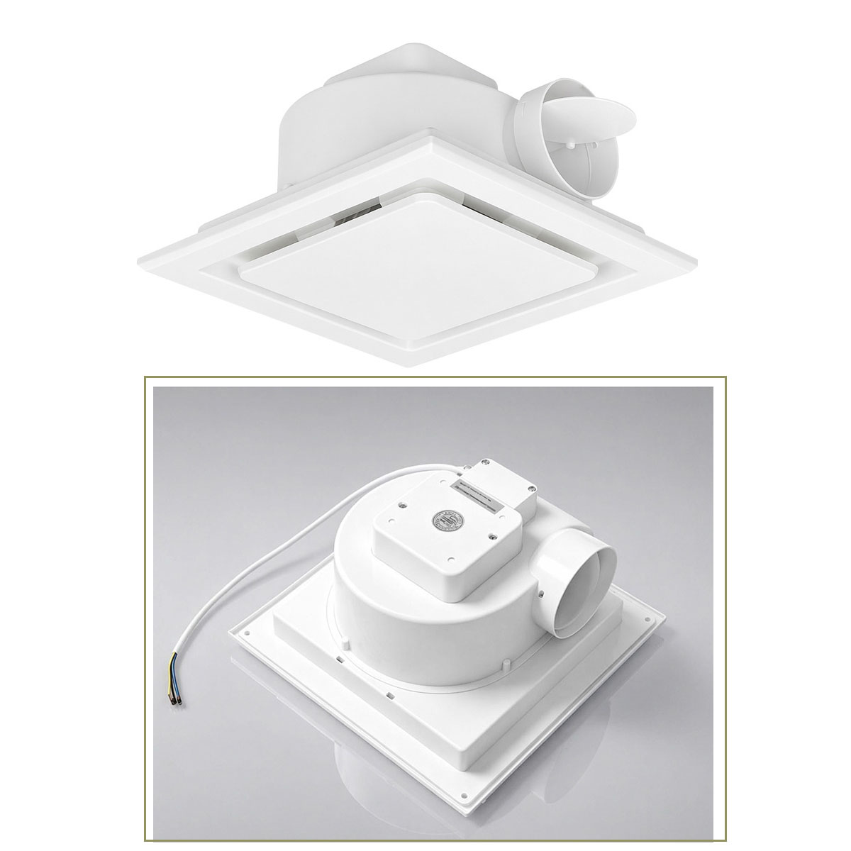 Ventilador de exaustão de teto - Home Bathroom Ventilation avaliação e preço