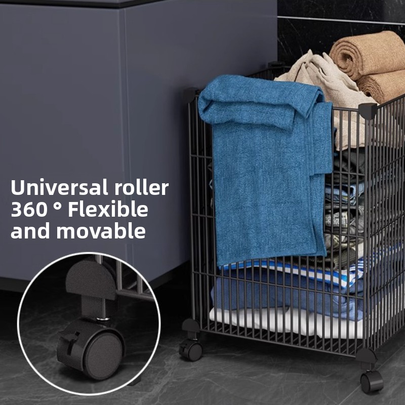 ‌ Cesto para roupas com rodinh - Home Bathroom Ventilation avaliação e preço