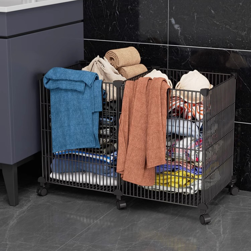 ‌ Cesto para roupas com rodinh - Home Bathroom Ventilation avaliação e preço